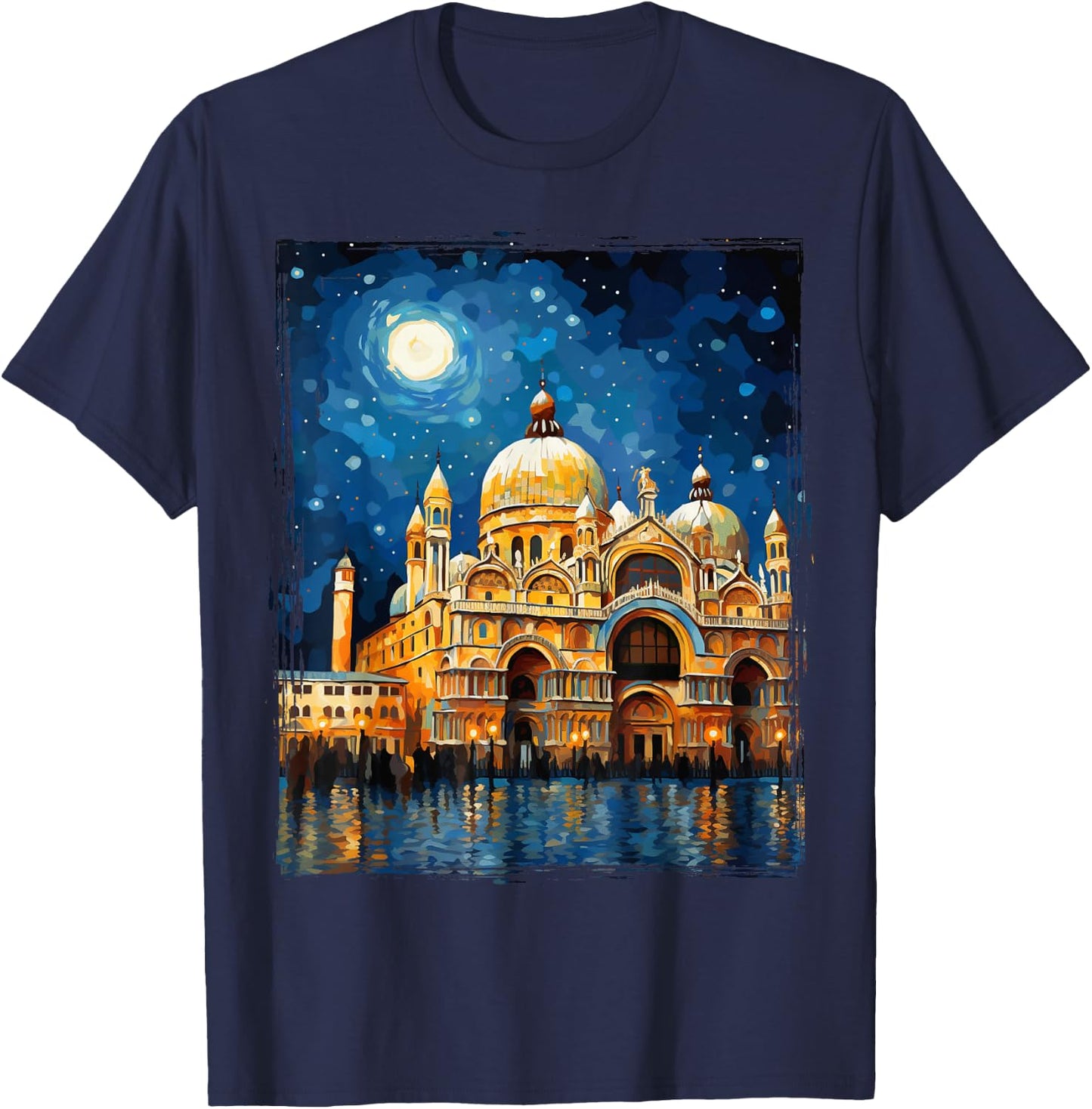 Venice Italy Venezia Italian Souvenir T-Shirt - T-Shirt | Navy
