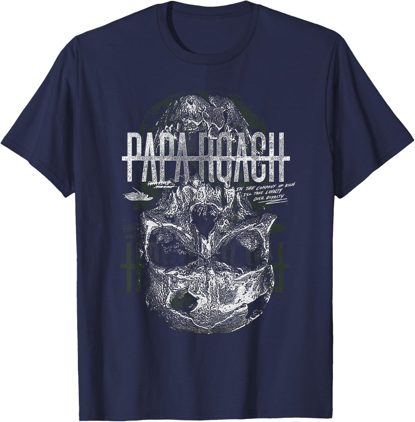 Papa Roach - Official Merchandise - Loyalty T-Shirt - T-Shirt | Navy