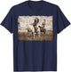 Native American Chief Head Indians Warbonnets Headdress T-Shirt - T-Shirt | Navy