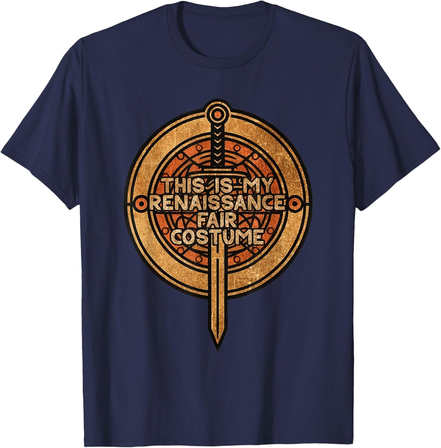 This Is My Renaissance Faire Costume Funny Festival Party T-Shirt - T-Shirt | Navy