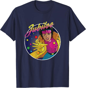 Marvel X-Men Jubilee 90s T-Shirt - T-Shirt | Navy