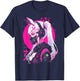 Anime Manga Cyberpunk Aesthetic Techwear Harajuku T-Shirt - T-Shirt | Navy