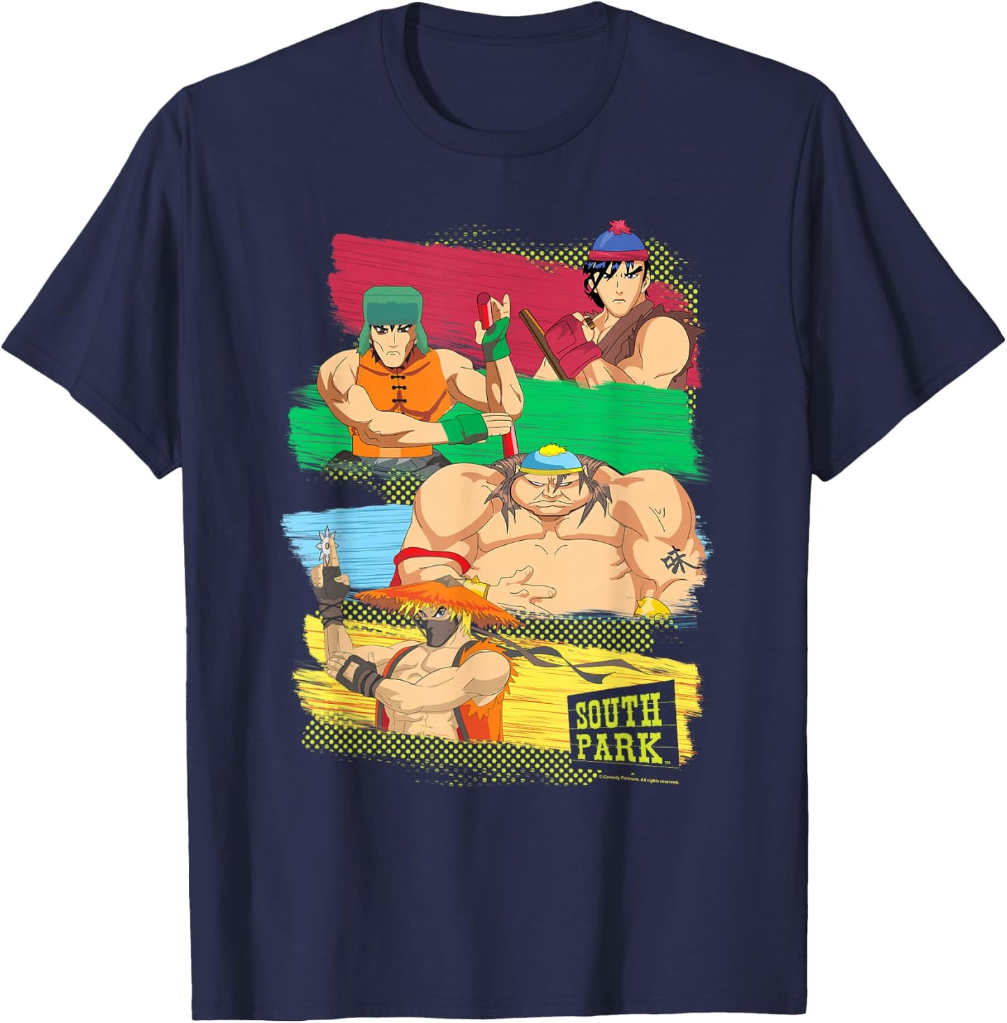 South Park South Park Anime T-Shirt - T-Shirt | Navy