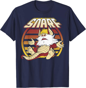 ThunderCats Snarf Retro Sunset Portrait T-Shirt - T-Shirt | Navy