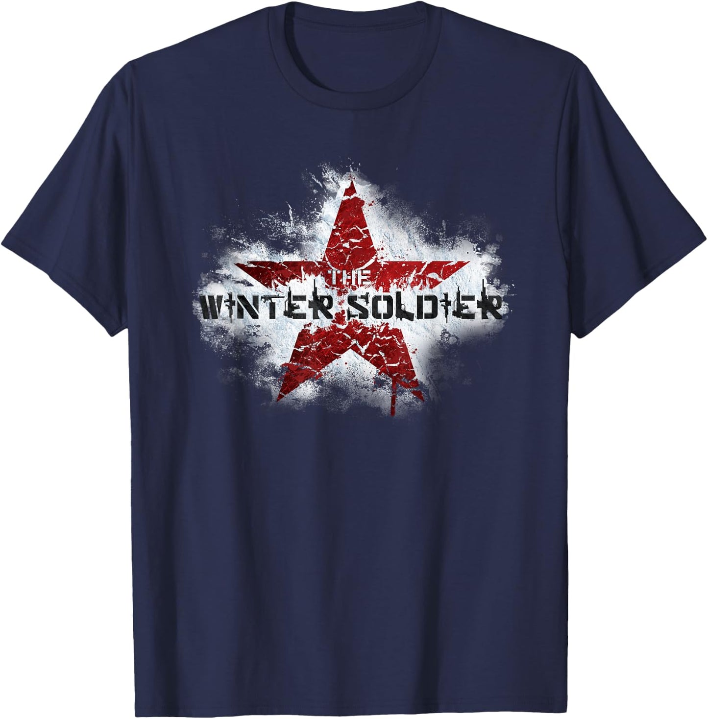 Marvel Captain America: The Winter Soldier T-Shirt - T-Shirt | Navy