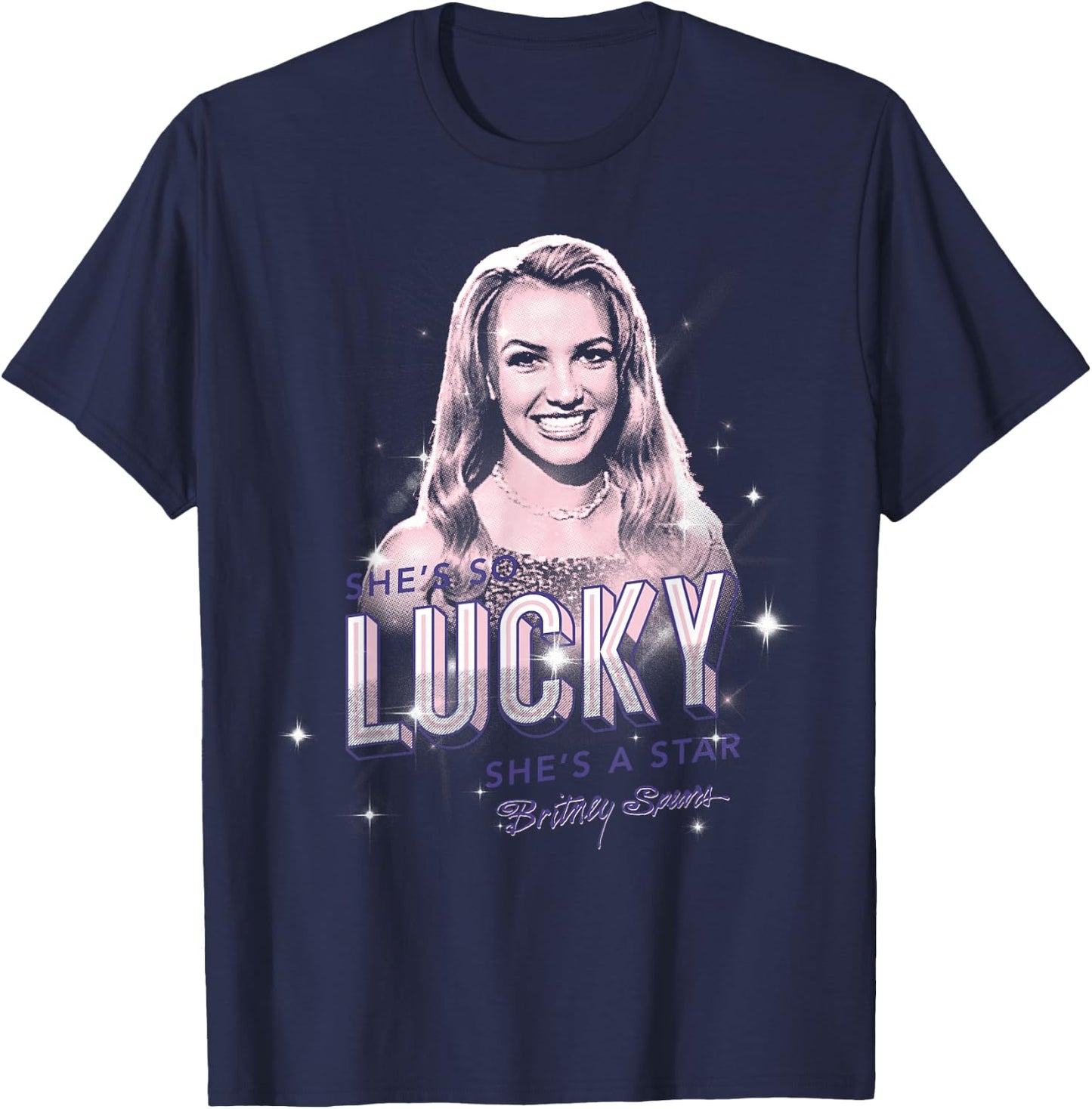 Britney Spears - Knock, Knock, Knock T-Shirt - T-Shirt | Navy