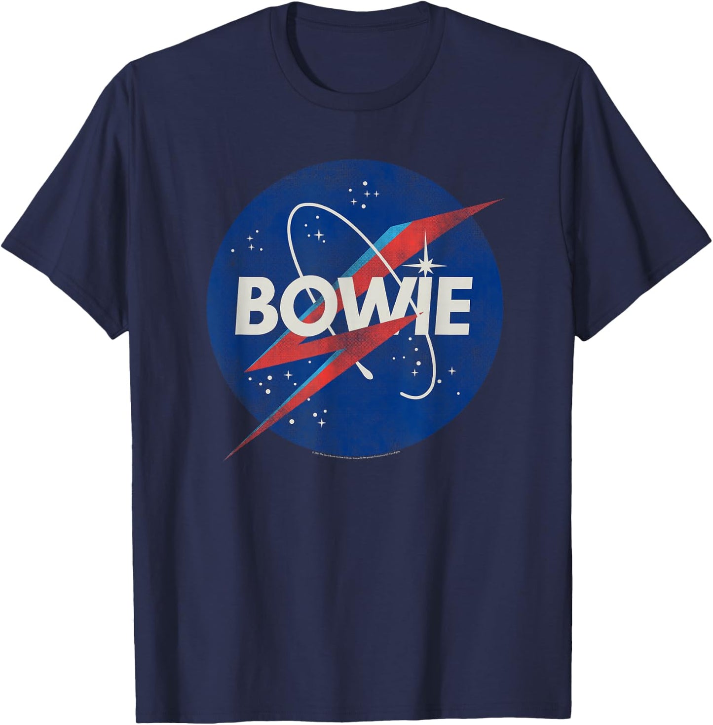 David Bowie - Spaceman T-Shirt - T-Shirt | Navy