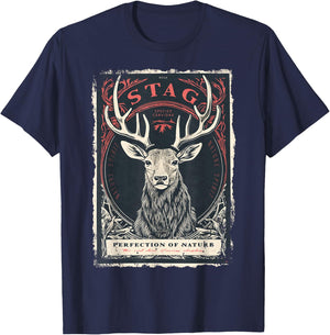 Aesthetic Retro Fashion Vintage Fashion Women Men Streetwear T-Shirt - T-Shirt | Navy