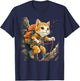 Cute Climbing Shoes, Harness Cat on Rock climber Men Women Kids T-Shirt - T-Shirt | Navy