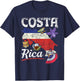 Costa Rica Holidays Costa Rican Travel Costa Rica T-Shirt - T-Shirt | Navy