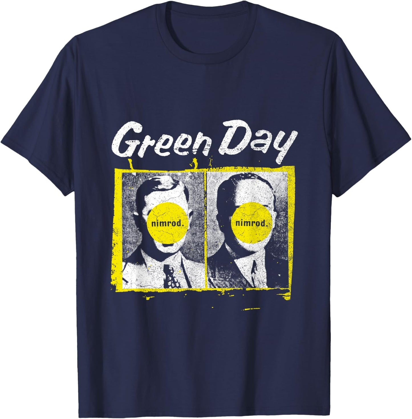 Green Day Nimrod T-Shirt - T-Shirt | Navy