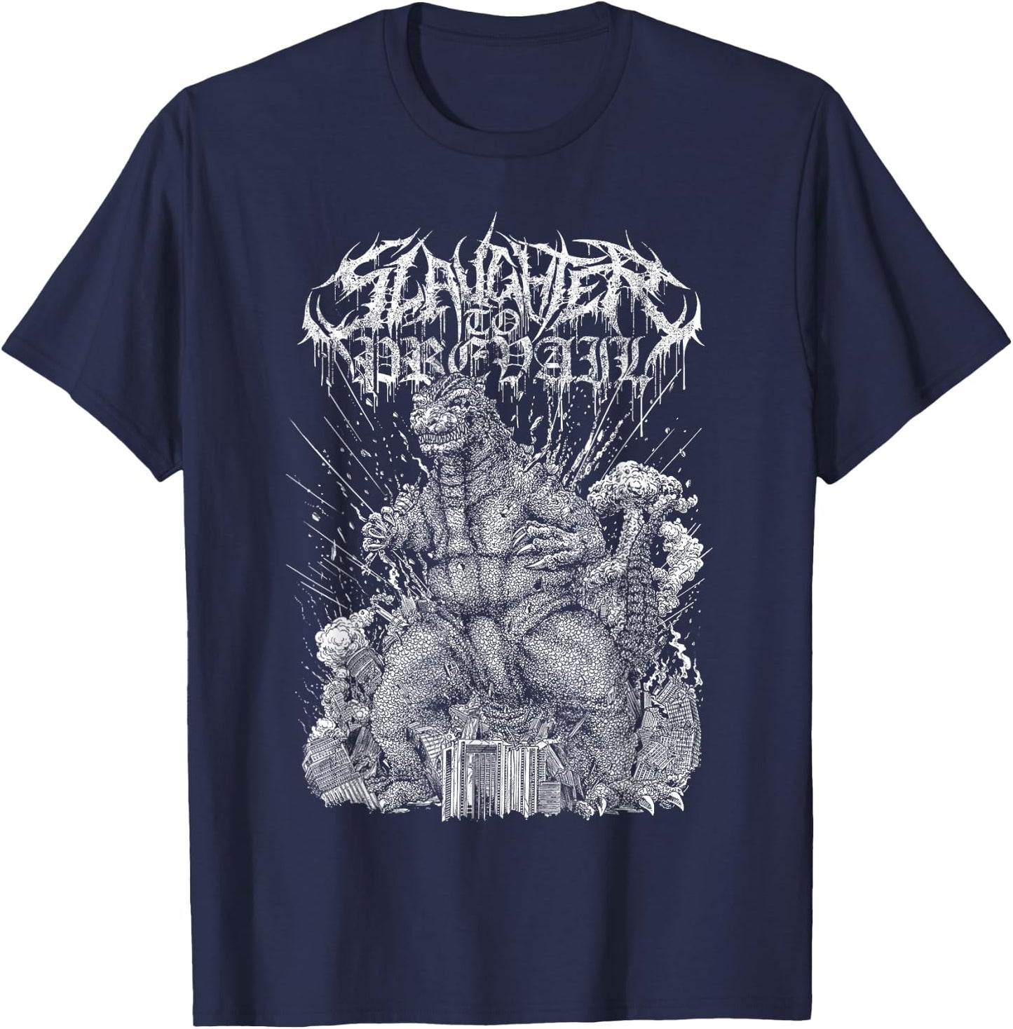 Slaughter to Prevail T-Shirt - T-Shirt | Navy