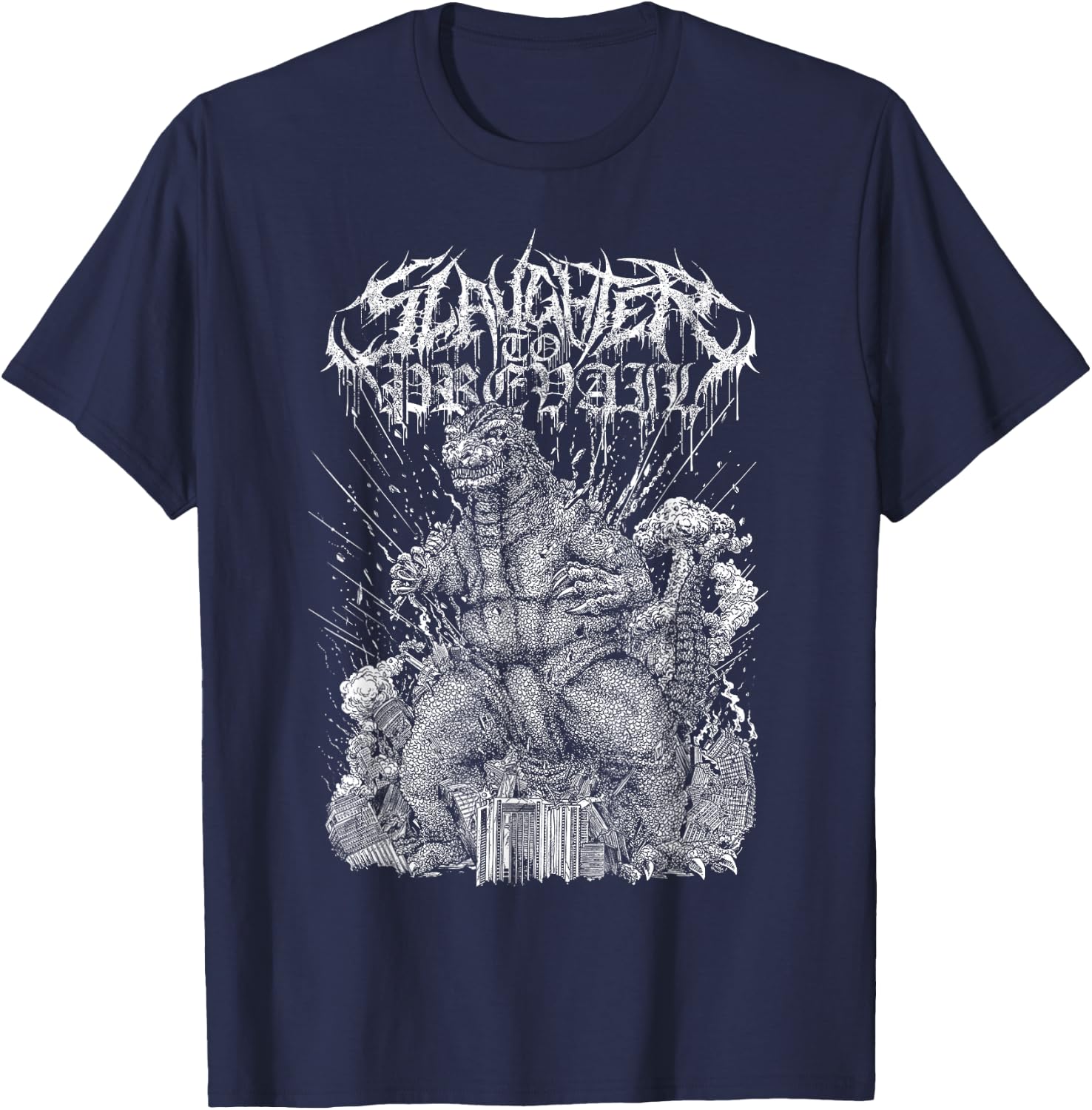 Slaughter to Prevail T-Shirt - T-Shirt | Navy
