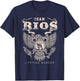 Team Rios Family Name Lifetime Member T-Shirt - T-Shirt | Navy