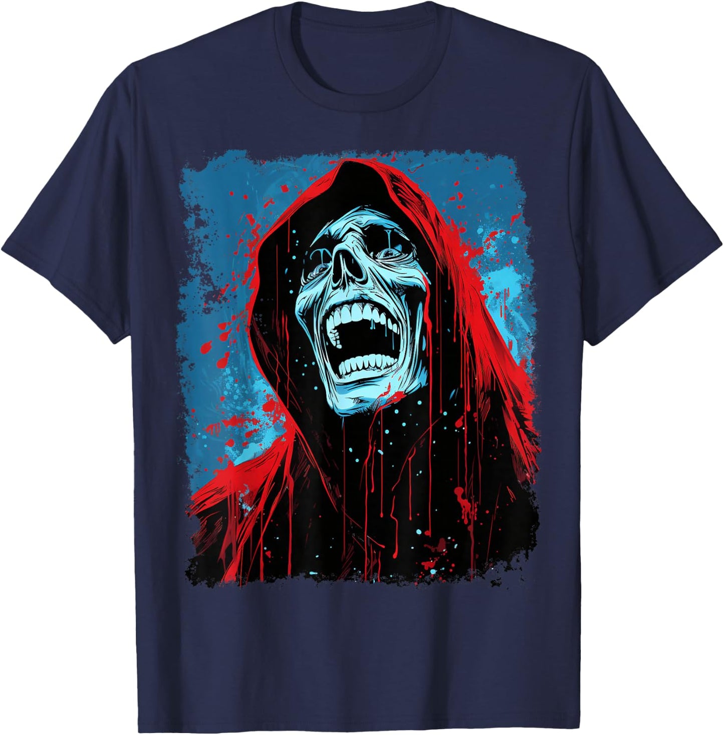 The Grim Reaper T-Shirt - T-Shirt | Navy