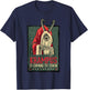 Legendary Pictures Krampus Poster Vintage T-Shirt - T-Shirt | Navy