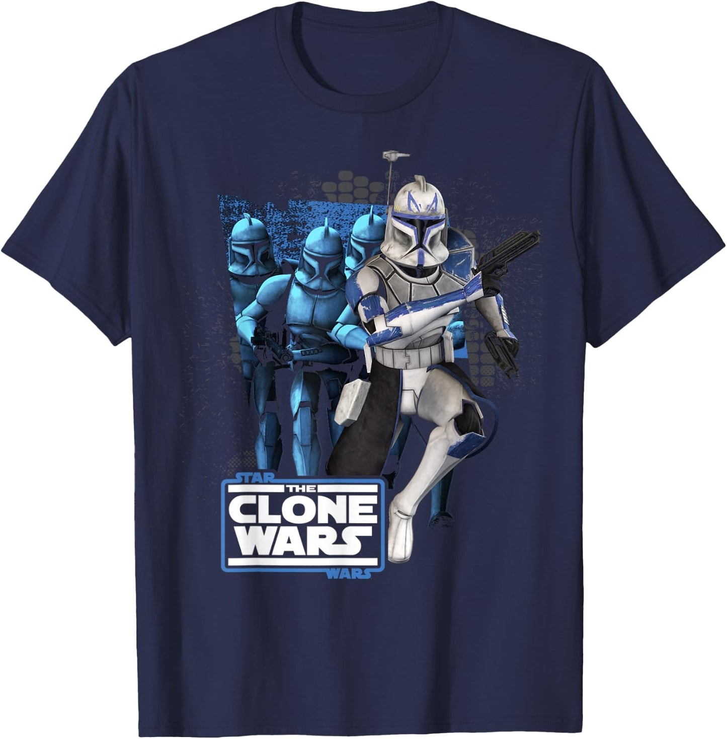 Star Wars: The Clone Wars Clone Captain Rex Mashup T-Shirt - T-Shirt | Navy