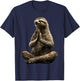 Sloth Yoga T-Shirt - T-Shirt | Navy