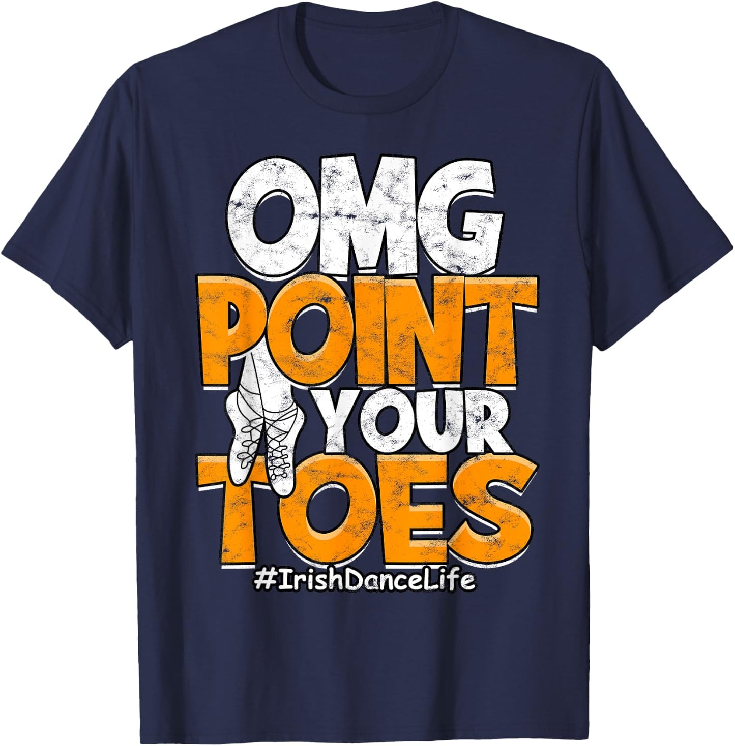Irish Dance Ireland Reel Irish Dancer Coach Dancing T-Shirt - T-Shirt | Navy