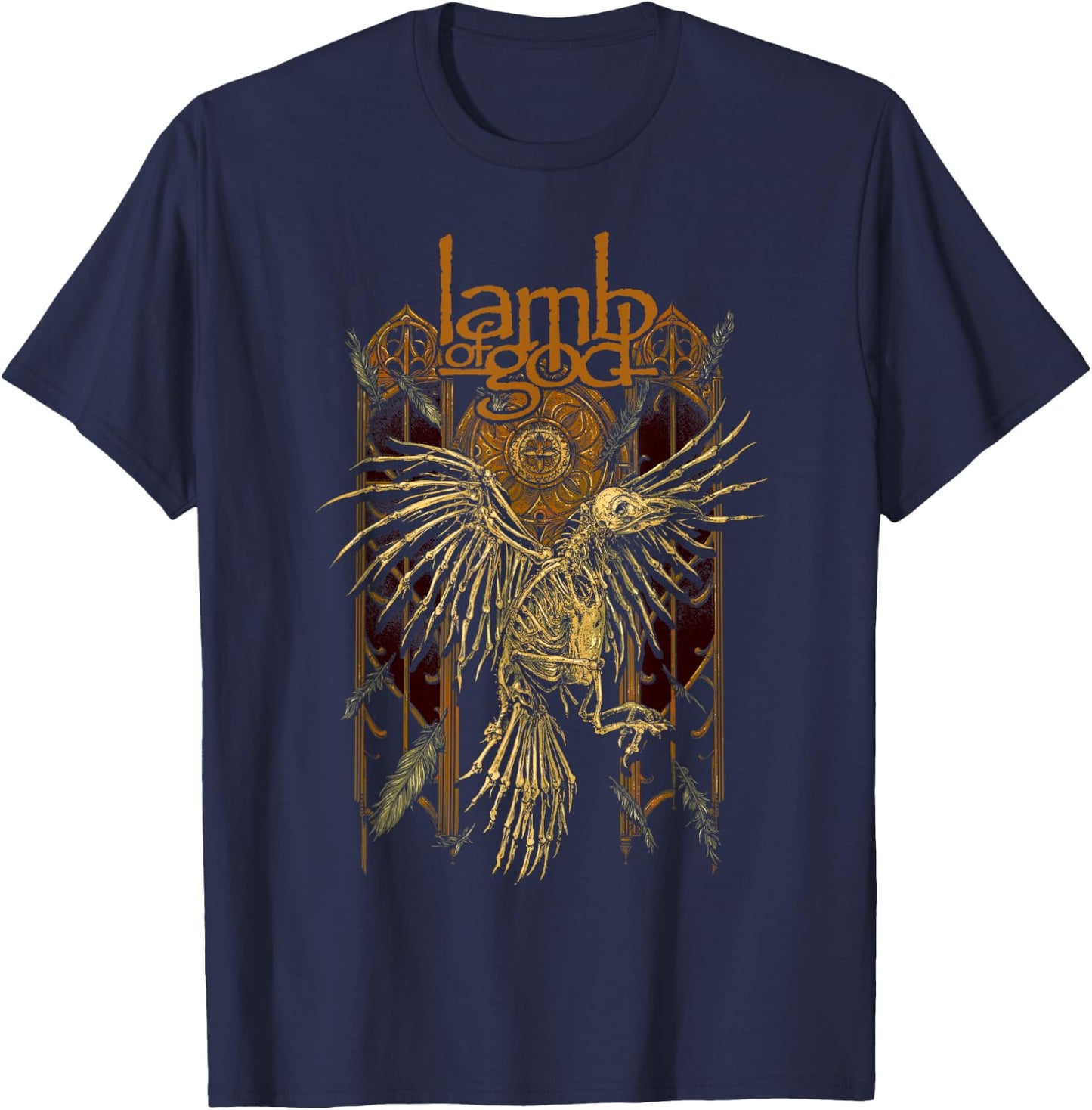 Lamb of God - Crow T-Shirt - T-Shirt | Navy