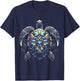 Sea Turtle Beach Lover Ocean Animal Graphic Novelty T-Shirt - T-Shirt | Navy