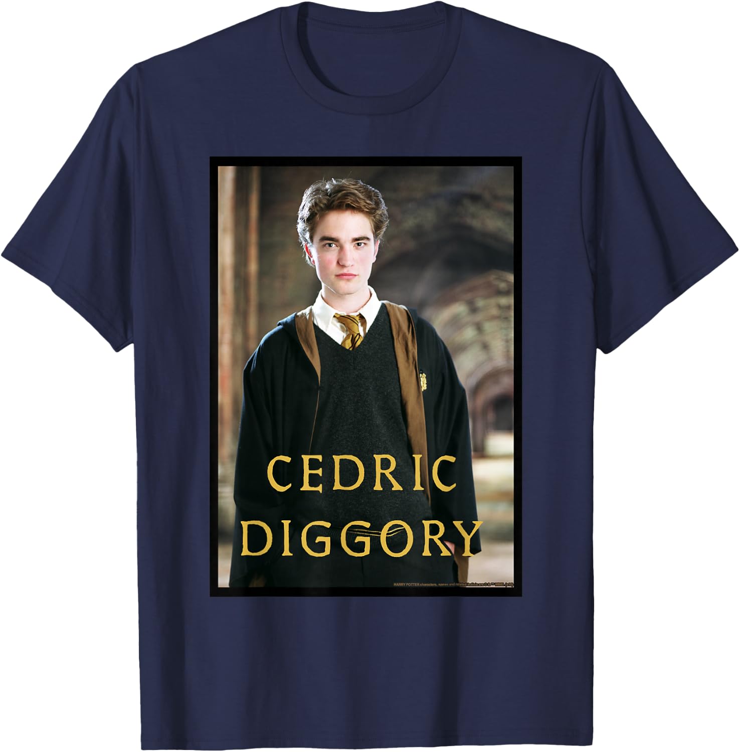 Harry Potter Cedric Diggory Poster T-Shirt - T-Shirt | Navy