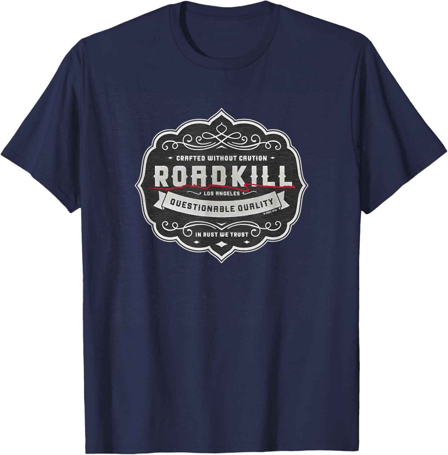 Roadkill In Rust We Trust Motortrend T-Shirt - T-Shirt | Navy
