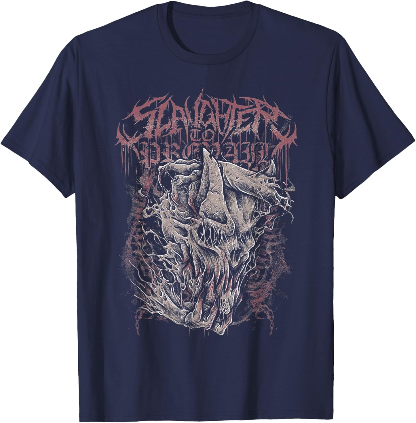 Slaughter to Prevail T-Shirt - T-Shirt | Navy