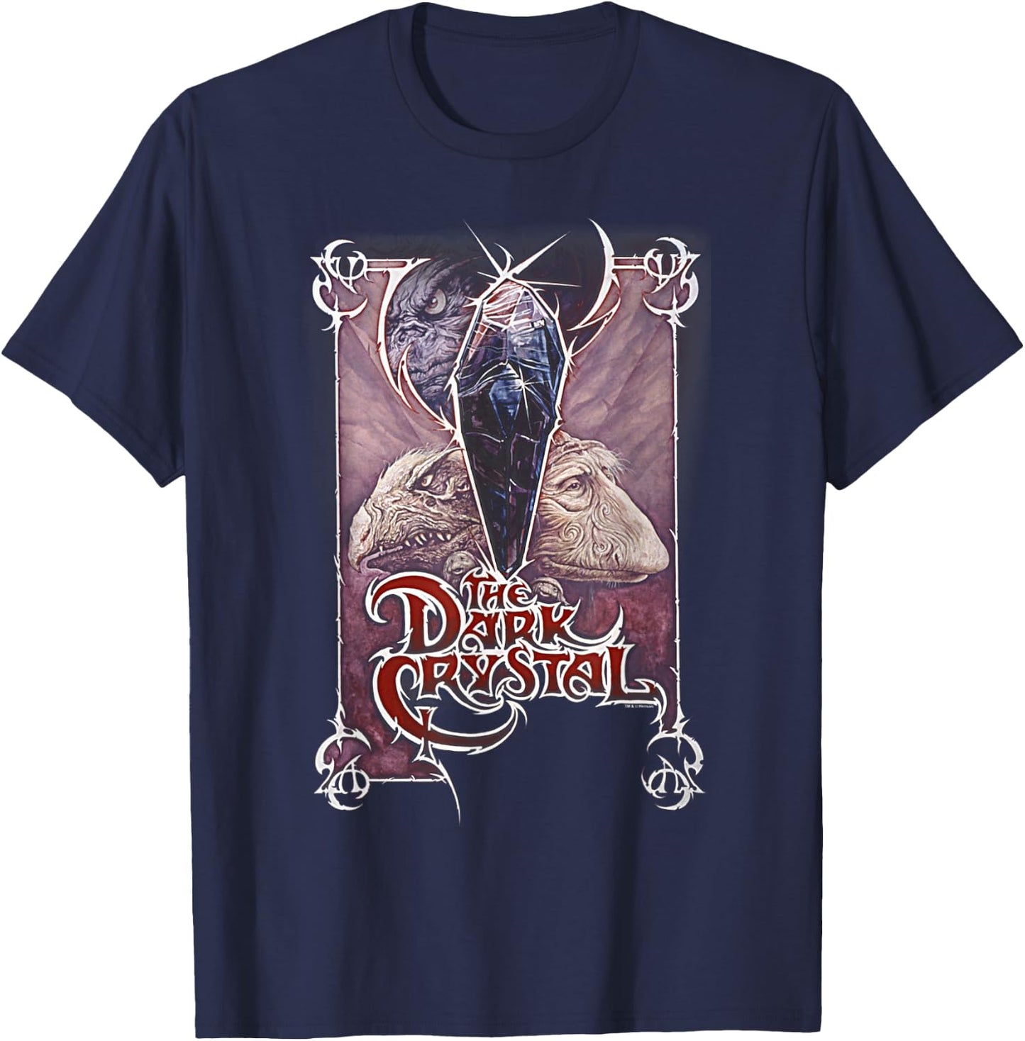 The Dark Crystal Wicked Poster T-Shirt - T-Shirt | Navy