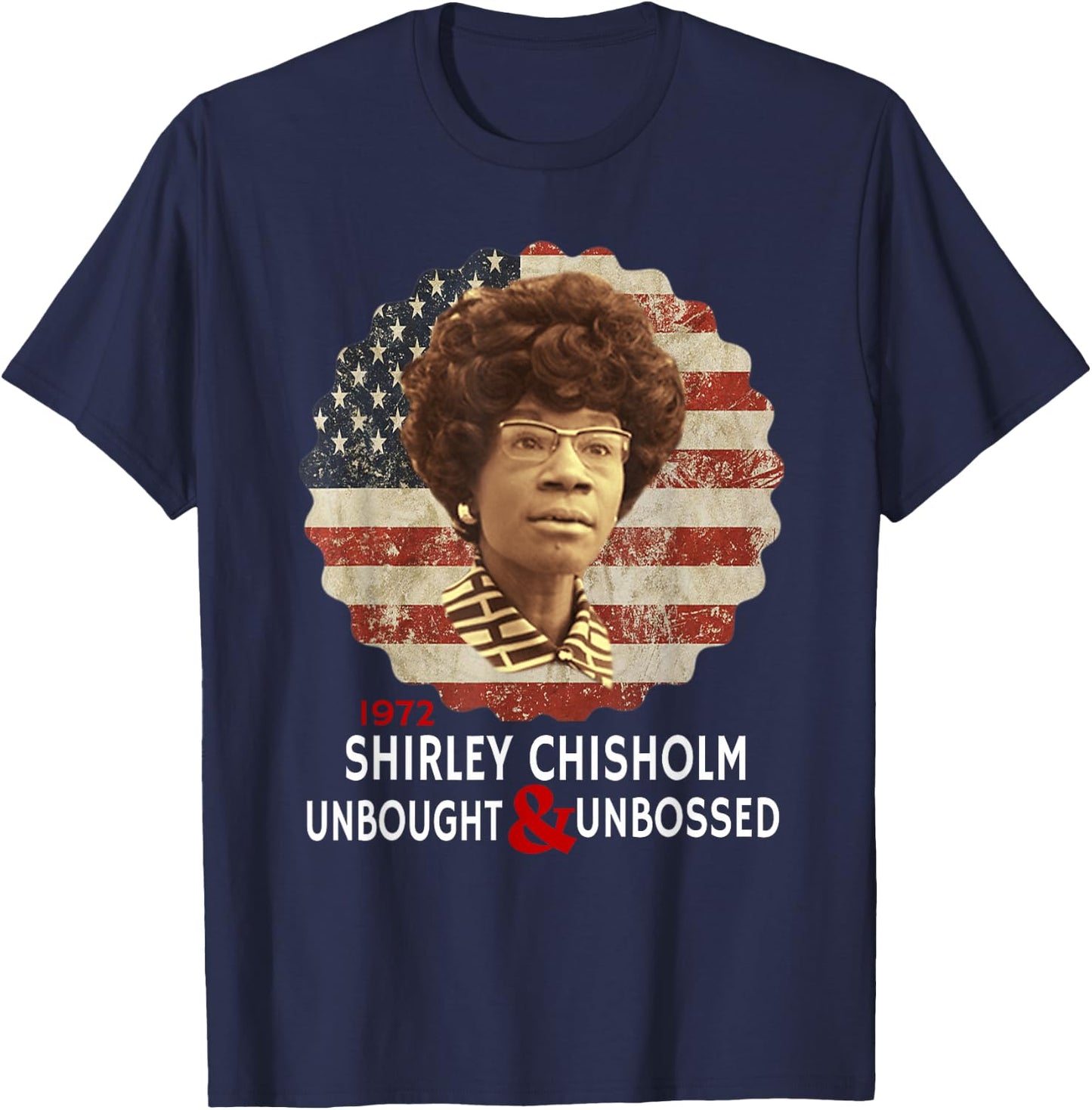 Shirley Chisholm T-Shirt - T-Shirt | Navy