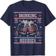 Drinking Buddies Ugly USA 4th of July Funny Beer Men T-Shirt - T-Shirt | Navy