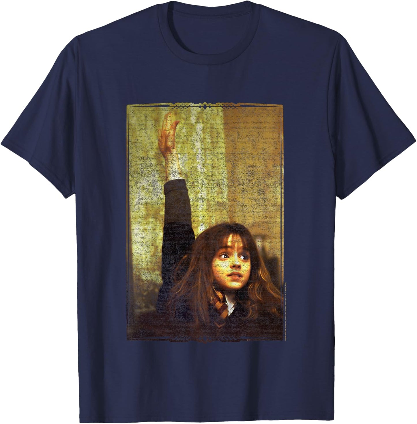 Kids Harry Potter Hermione Granger I Know The Answer Portrait T-Shirt - T-Shirt | Navy
