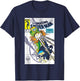 Marvel Spider-Man Chance Encounter Comic Book Cover T-Shirt - T-Shirt | Navy