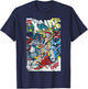 Marvel Omega Red Comic Book Cover Small T-Shirt - T-Shirt | Navy