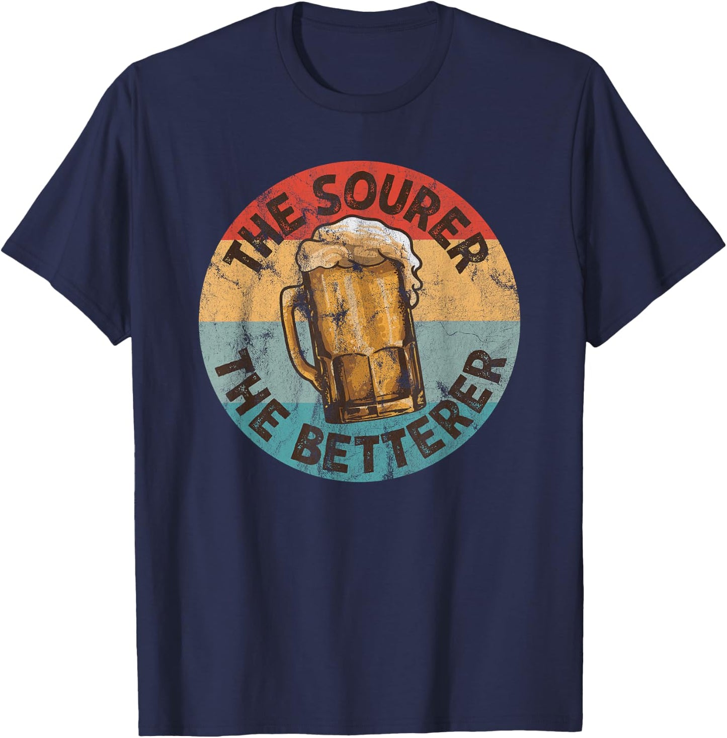 Sour Beer Craft Beer Drinkers Ungrammatical Love Declaration T-Shirt - T-Shirt | Navy