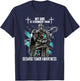 My God Is Stronger Than Desmoid Tumor Awareness T-Shirt - T-Shirt | Navy