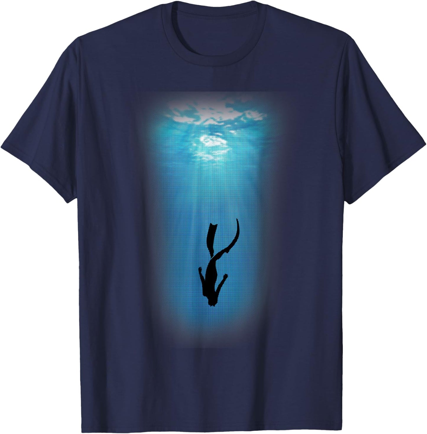 Freediving Apnea Freediver Free Dive Gift Women T-Shirt - T-Shirt | Navy