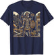 Persian Immortal Achaemenid Empire Persian Warrior T-Shirt - T-Shirt | Navy