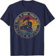 I Have A One Track Mind Train Retro Engine Model Railroad T-Shirt - T-Shirt | Navy