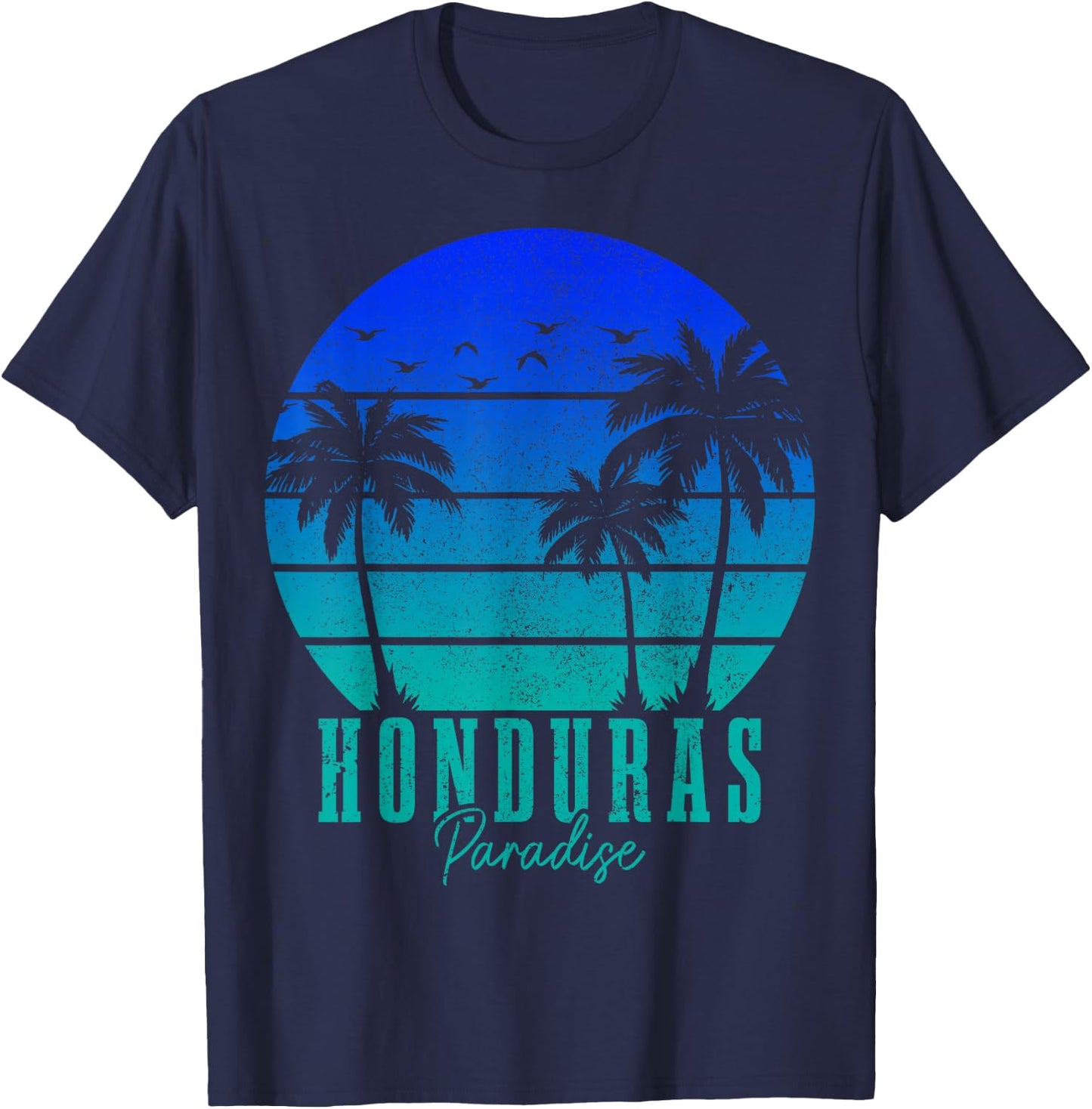 Honduras vintage surfer souvenir T-Shirt - T-Shirt | Navy