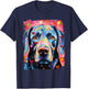 Labrador Retriever Valentine's Day T-Shirt - T-Shirt | Navy