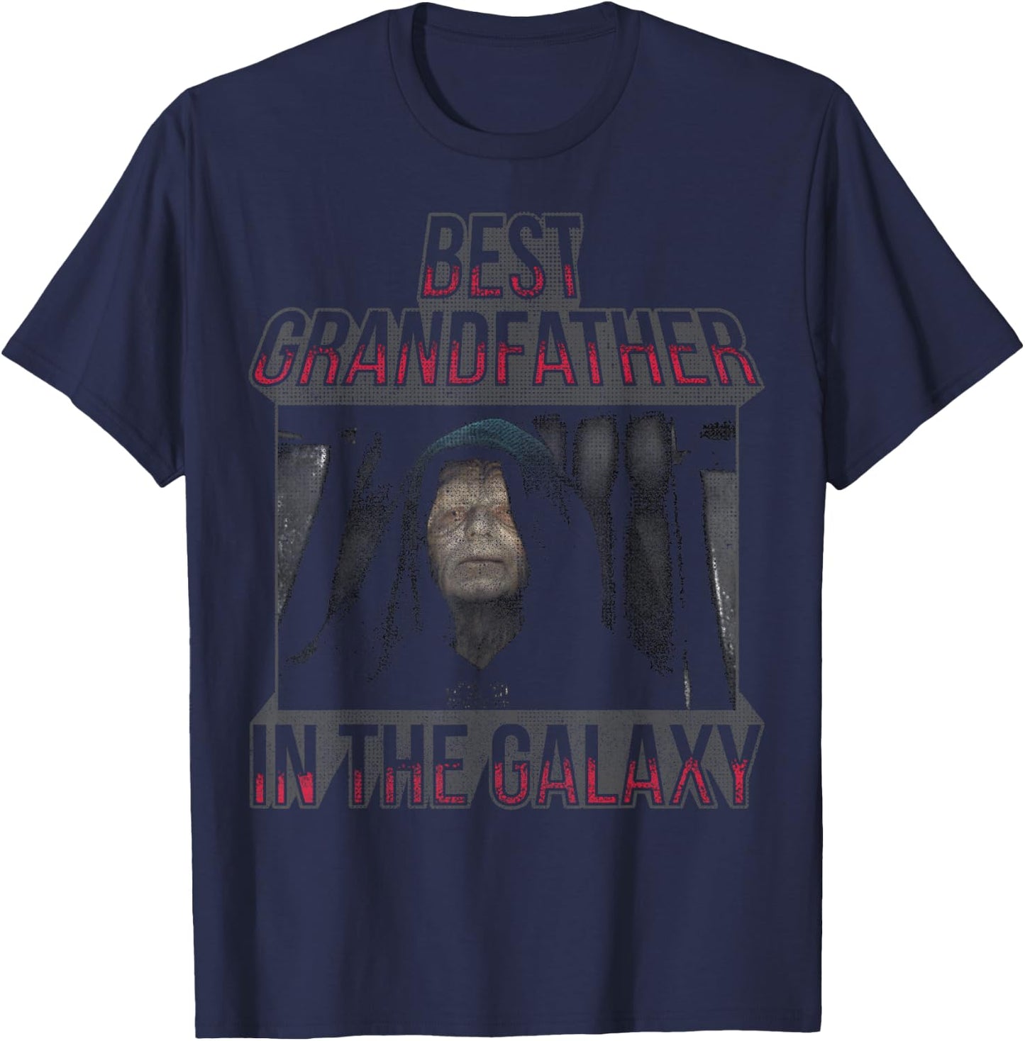 Star Wars Emperor Palpatine Best Grandfather In The Galaxy T-Shirt - T-Shirt | Navy