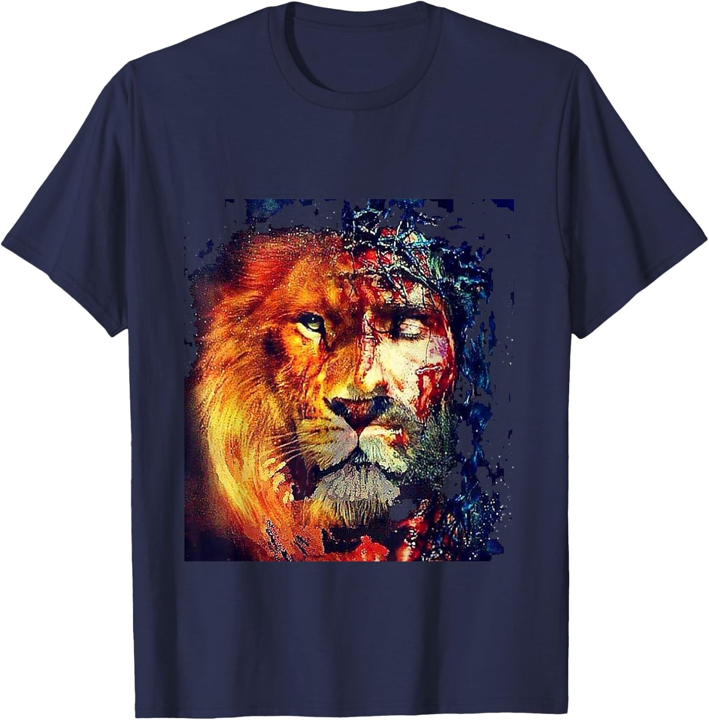 Lion Of Judah T-Shirt - T-Shirt | Navy