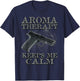 Funny 2nd Amendment Shirt Aromatherapy Keeps Me Calm T-Shirt - T-Shirt | Navy