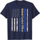 Vintage USA Animal Control Officer American Flag Patriotic T-Shirt - T-Shirt | Navy