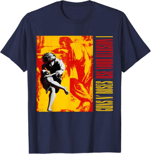 Guns N' Roses Use Your Illusion I T-Shirt - T-Shirt | Navy