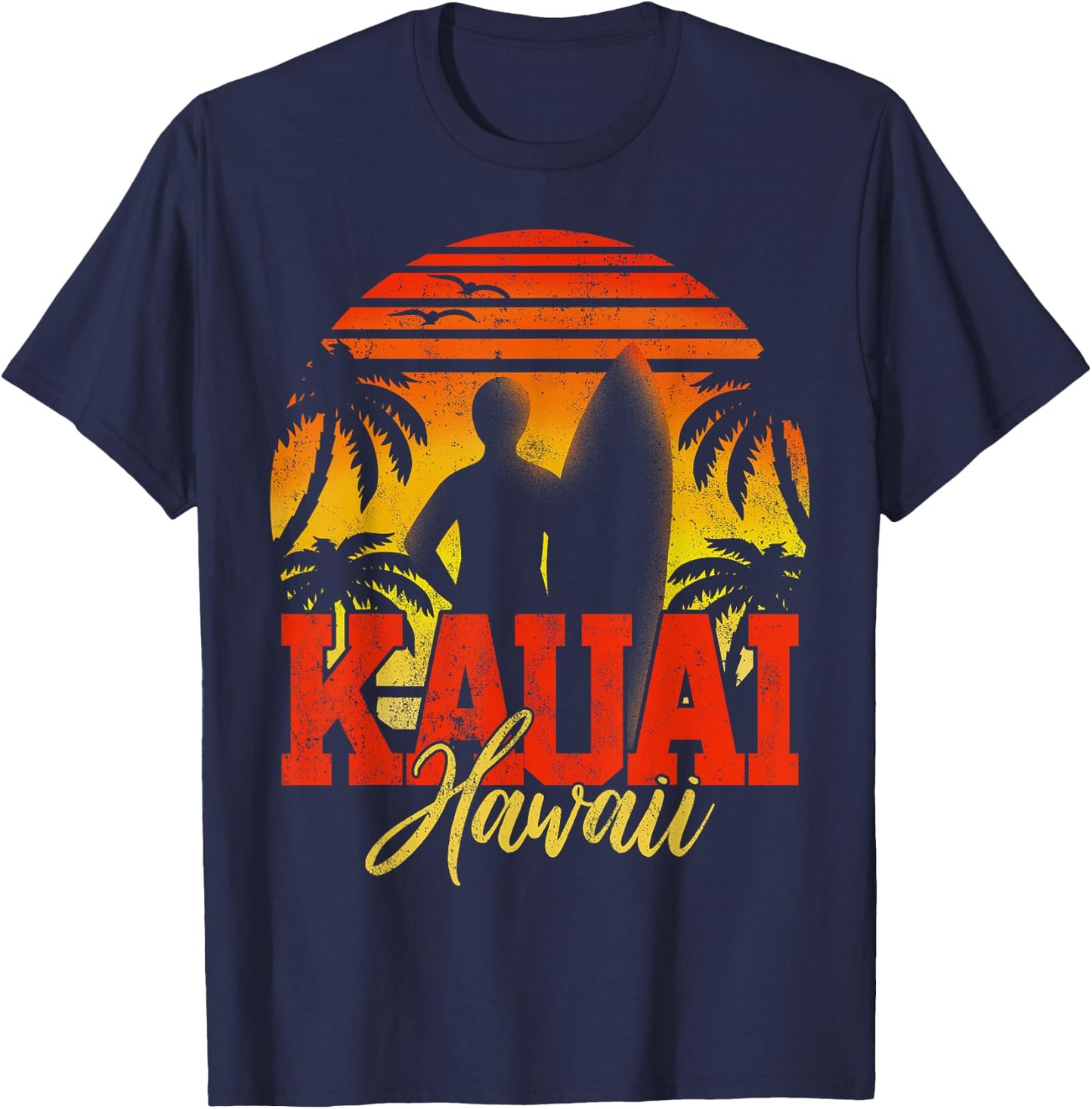 Kauai Hawaii T-Shirt - T-Shirt | Navy