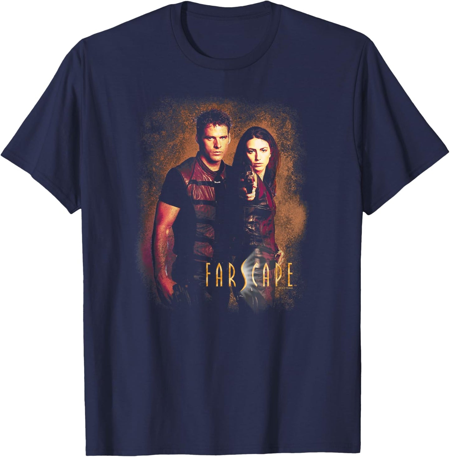 Farscape Wanted T-Shirt - T-Shirt | Navy