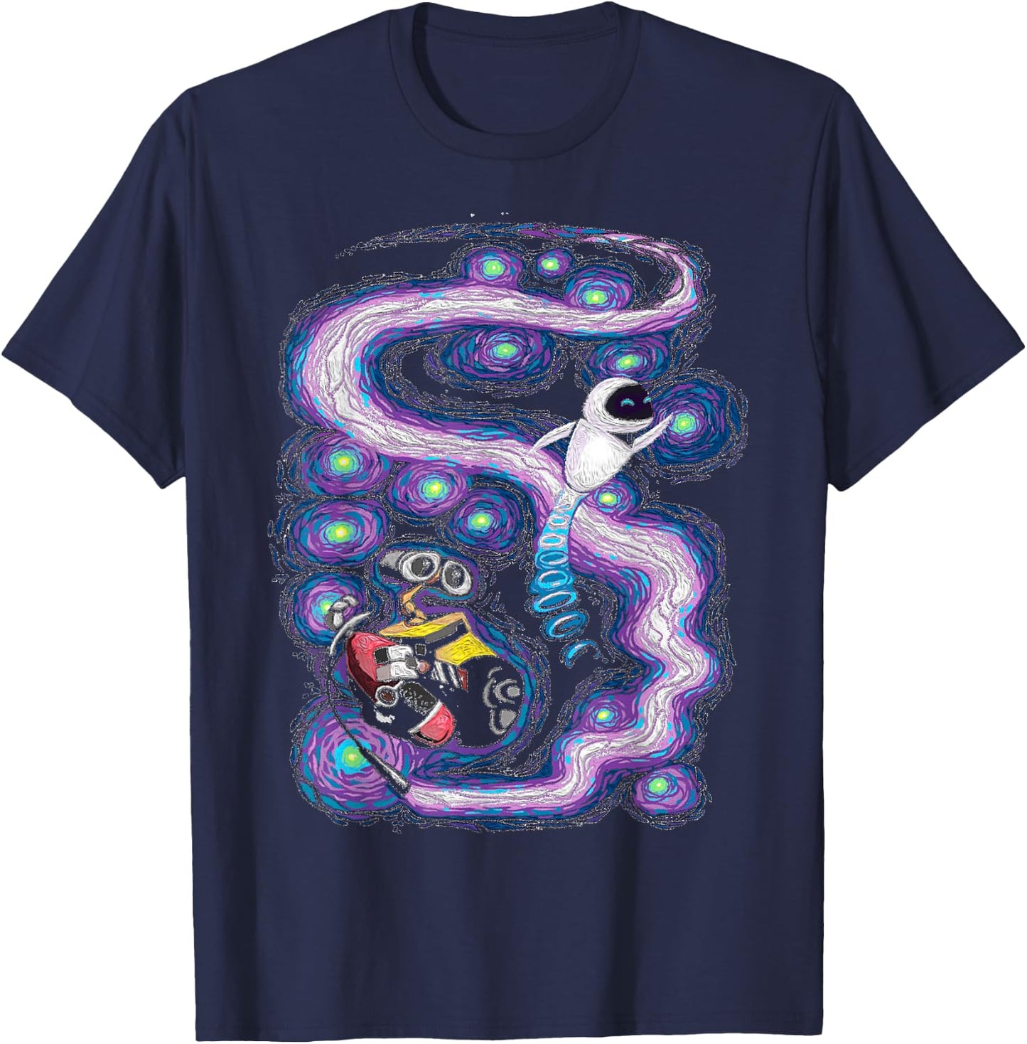 Disney Pixar Wall-E Cosmic Stars T-Shirt - T-Shirt | Navy