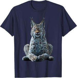 Lynx Yoga T-Shirt - T-Shirt | Navy